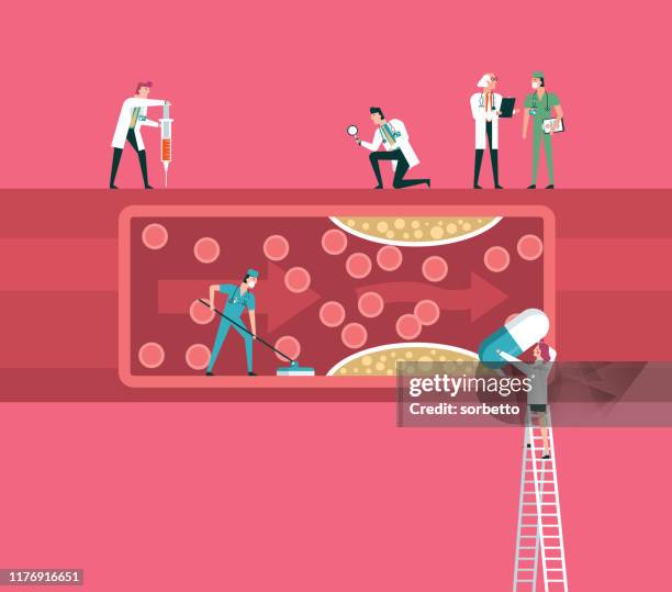 ilustrações de stock, clip art, desenhos animados e ícones de blood vessel - anatomical substance stock illustrations