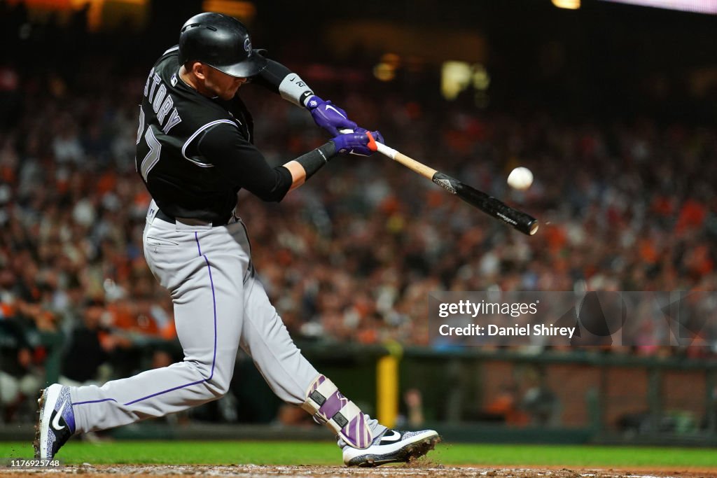 Colorado Rockies v San Francisco Giants