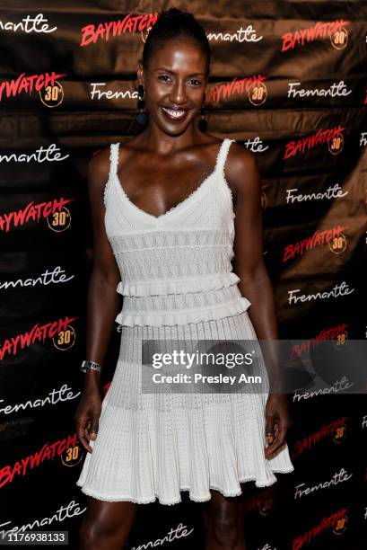 Ingrid Walters attends 30th Anniversary of "Baywatch" at the Viceroy Hotel on September 24, 2019 in Santa Monica, California.