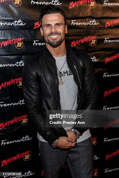 Jeremy Jackson attends 30th Anniversary of "Baywatch" at the Viceroy Hotel on September 24, 2019 in Santa Monica, California.