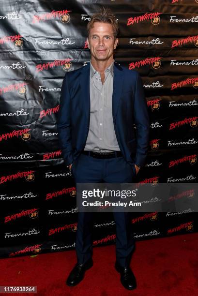 David Chokachi attends 30th Anniversary of "Baywatch" at the Viceroy Hotel on September 24, 2019 in Santa Monica, California.