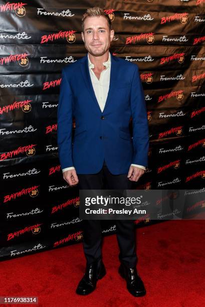 Jason Simmons attends 30th Anniversary of "Baywatch" at the Viceroy Hotel on September 24, 2019 in Santa Monica, California.