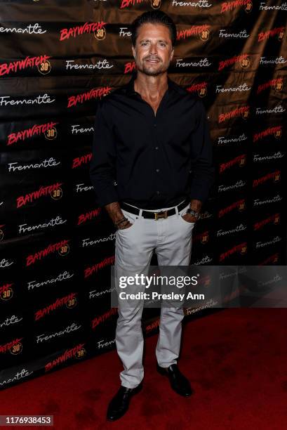 David Charvet attends 30th Anniversary of "Baywatch" at the Viceroy Hotel on September 24, 2019 in Santa Monica, California.