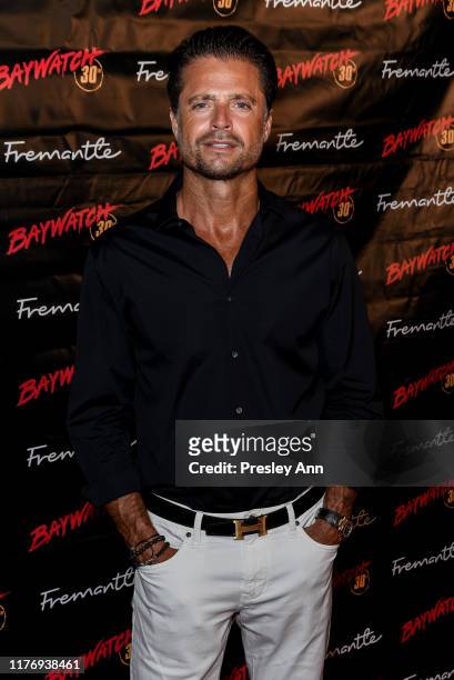 David Charvet attends 30th Anniversary of "Baywatch" at the Viceroy Hotel on September 24, 2019 in Santa Monica, California.