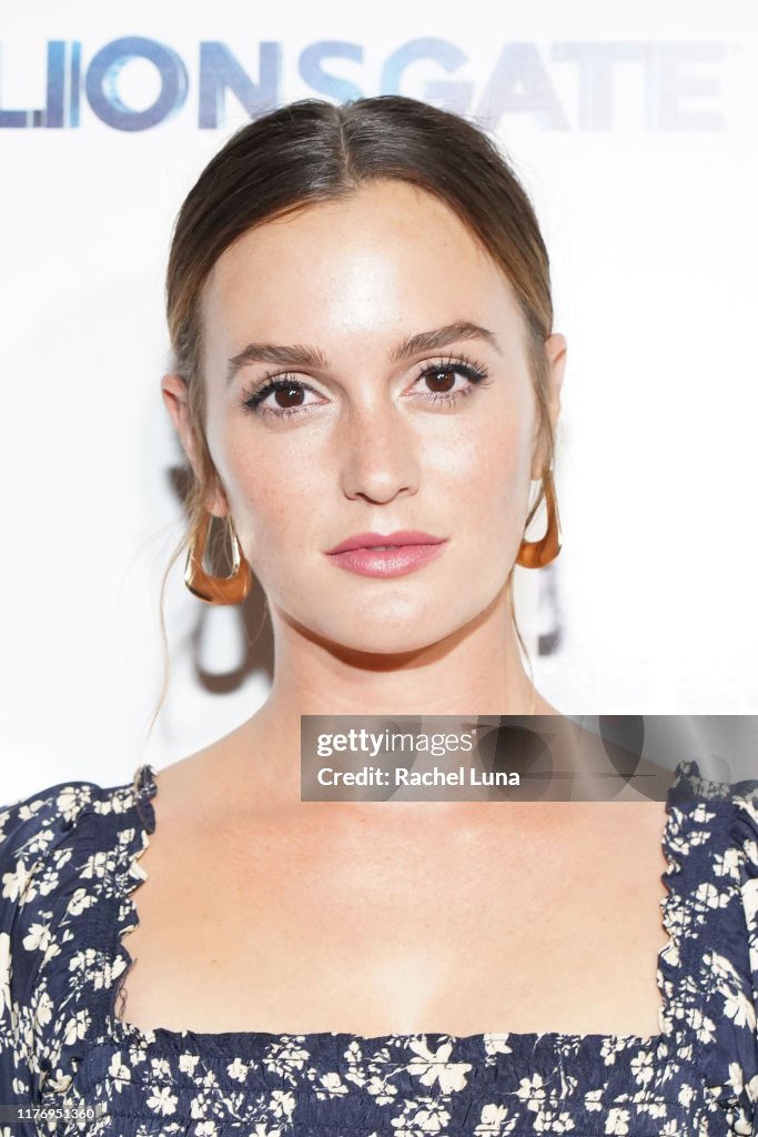 Leighton Meester attends a special screening of Lionsgate's "Semper