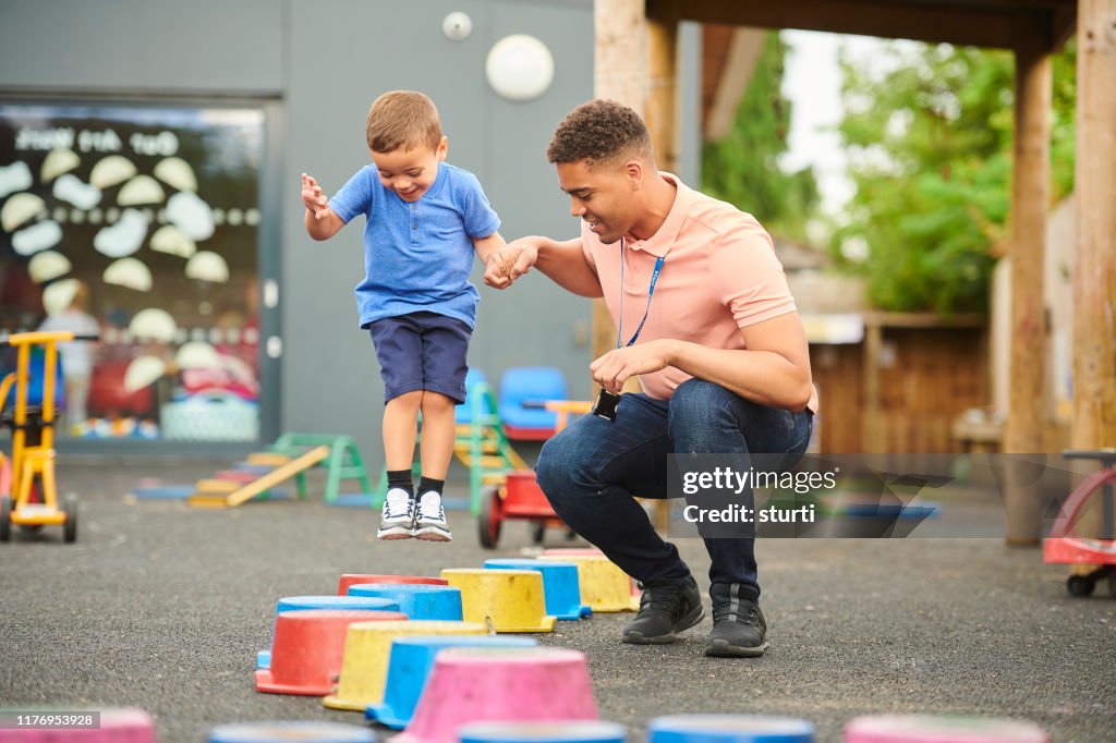 Pre-school stepping stones
