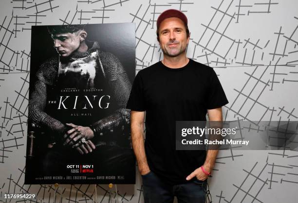 David Michôd attends Netflix's "The King" PGA Screening at United Talent Agency on September 24, 2019 in Beverly Hills, California.