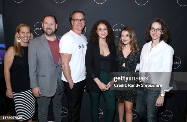 Tia Maggini, Paul C. Burke, Jeffrey Hunt, Alex Cooper, Addison Holley, and Michelle Paradise attend a special screening of “Trapped: The Alex Cooper...