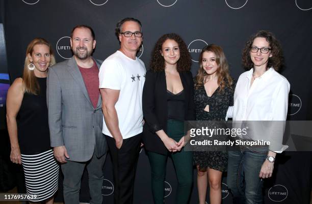 Tia Maggini, Paul C. Burke, Jeffrey Hunt, Alex Cooper, Addison Holley, and Michelle Paradise attend a special screening of “Trapped: The Alex Cooper...