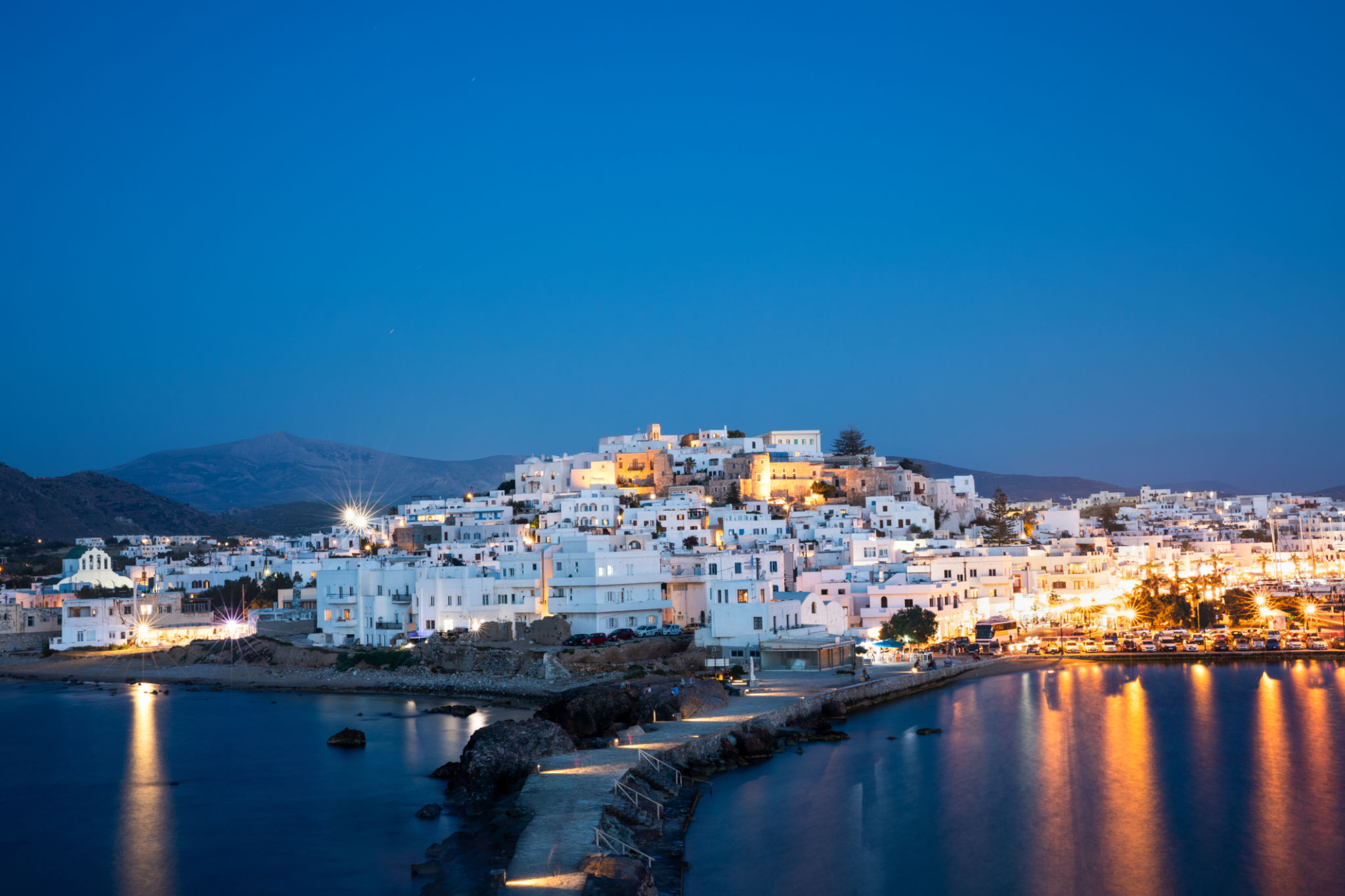 greek coastline