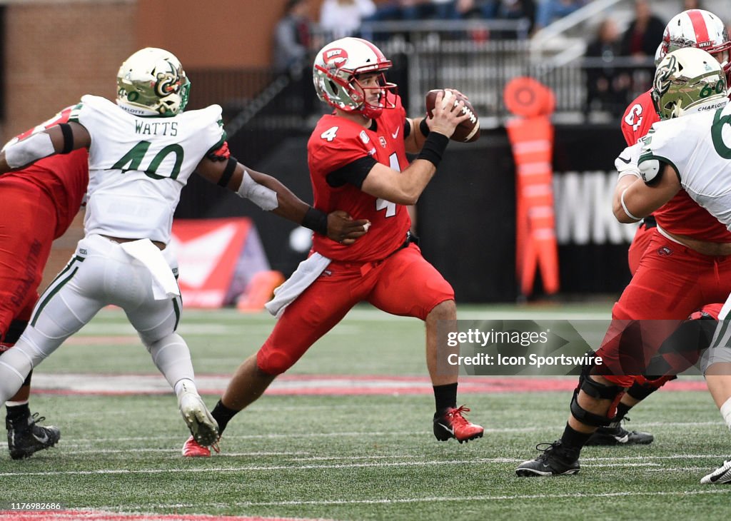 COLLEGE FOOTBALL: OCT 19 Charlotte at Western Kentucky