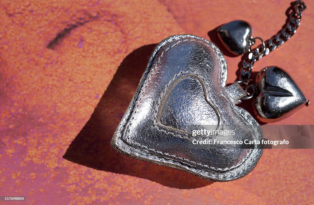 Silver heart