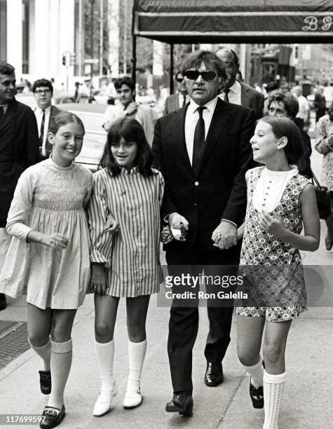 Richard Burton, Liza Todd, and Aaron Forsch's Two Daughters