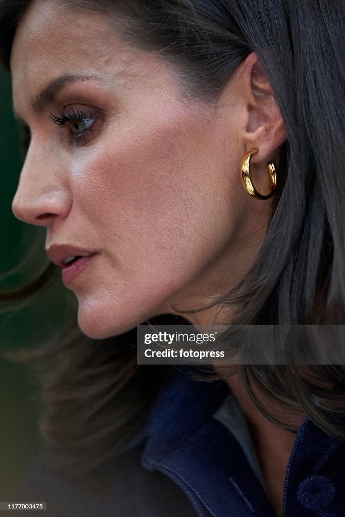 Queen Letizia of Spain Attends The Opening of Professional Courses in Elche