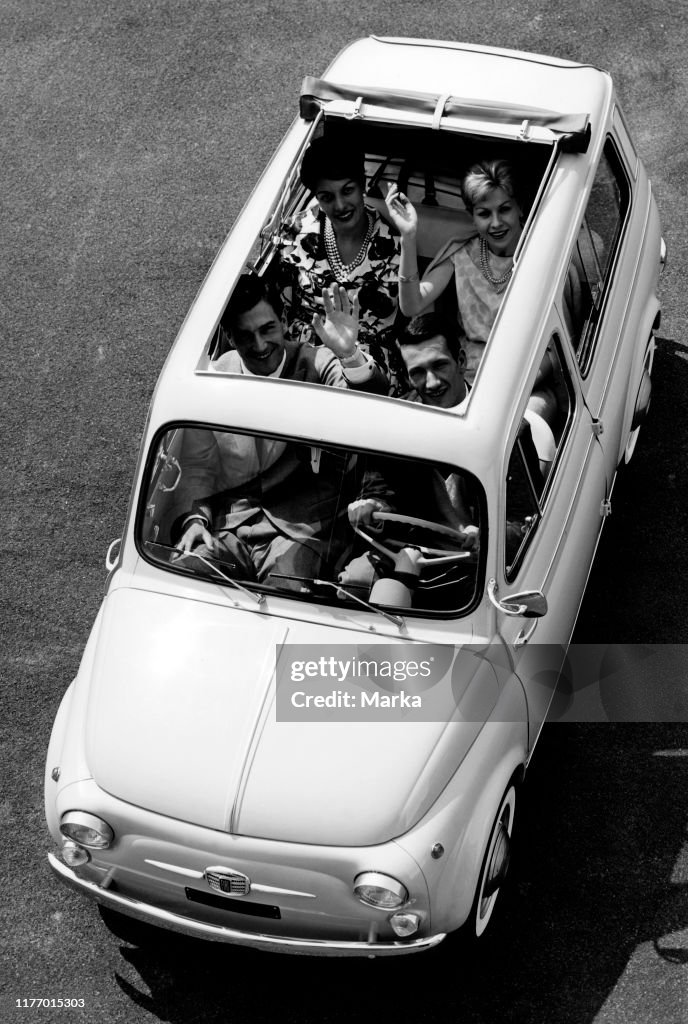 Fiat 500 giardiniera. 1960