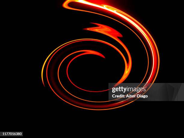 spiral virtual, artistic digital background - blackish cinclodes stock pictures, royalty-free photos & images