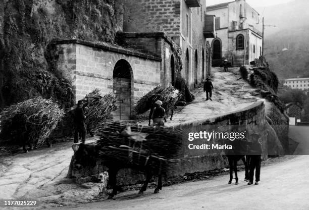 Soriano nel cimino. Lazio. Italy 1920 1930.