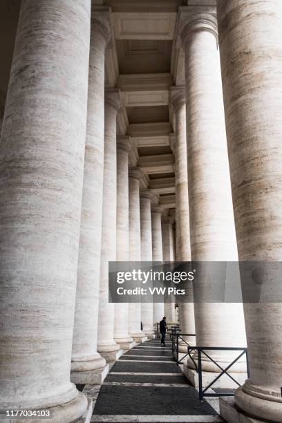 Saint Peter's Square colonnade.