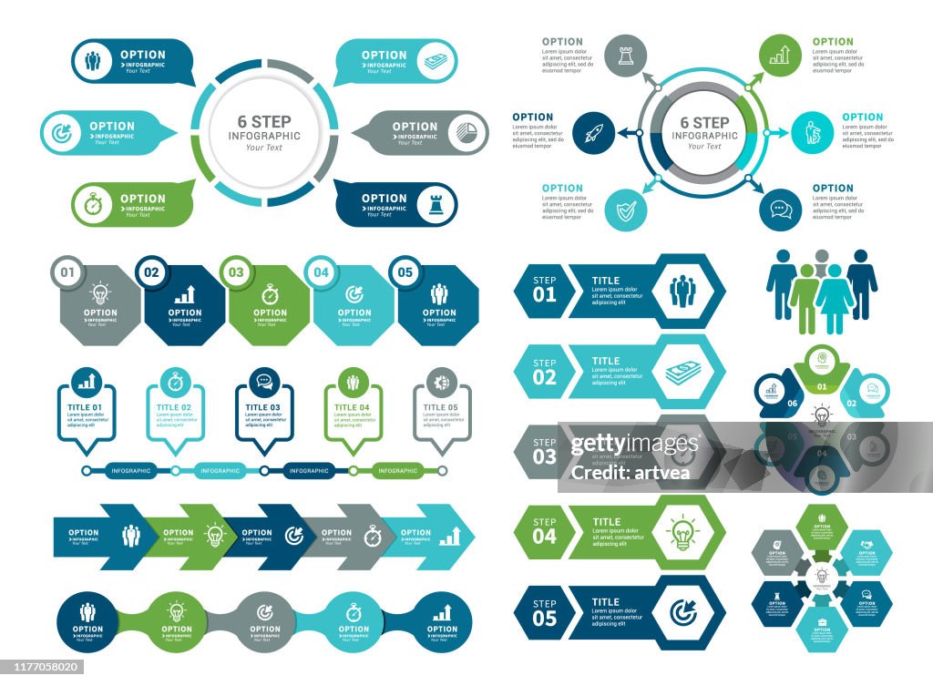 Infographic-elementen