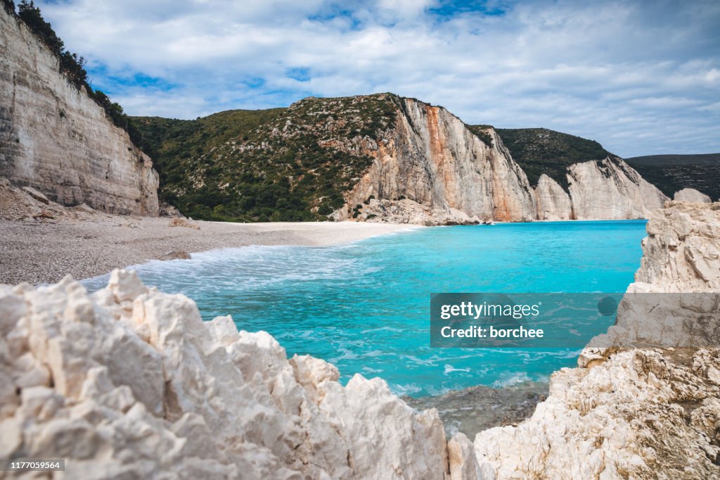 Rremote Beach In Greece