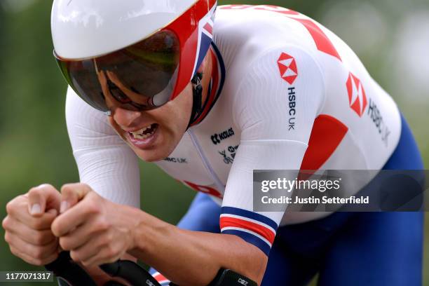 Alex Dowsett of United Kingdom / during the 92nd UCI Road World Championships 2019, Individual Time Trial Men Elite a 54km race from Northhallerton...