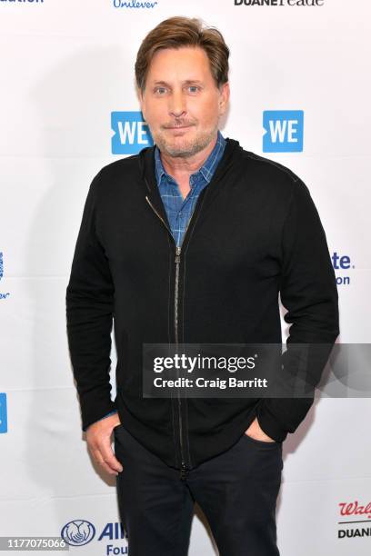 Emilio Estevez attends WE Day UN 2019 at Barclays Center on September 25, 2019 in New York City.