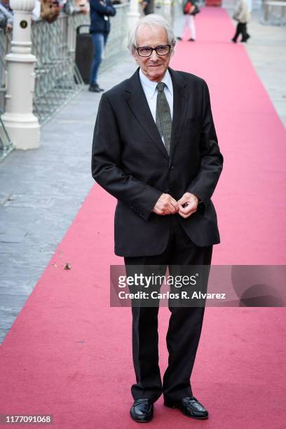 Director Ken Loach attends 'Sorry We Missed You' photocall during 67th San Sebastian International Film Festival on September 25, 2019 in San...