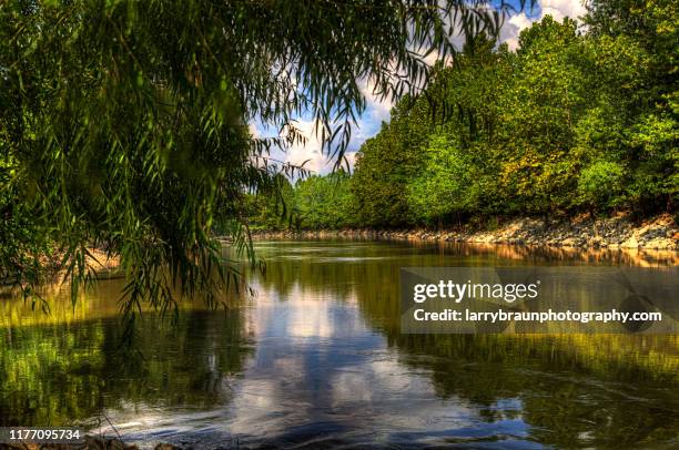 st francois river at fisk access - missouri bildbanksfoton och bilder