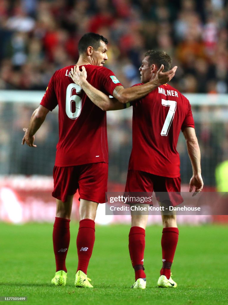 Milton Keynes Dons v Liverpool FC - Carabao Cup Third Round