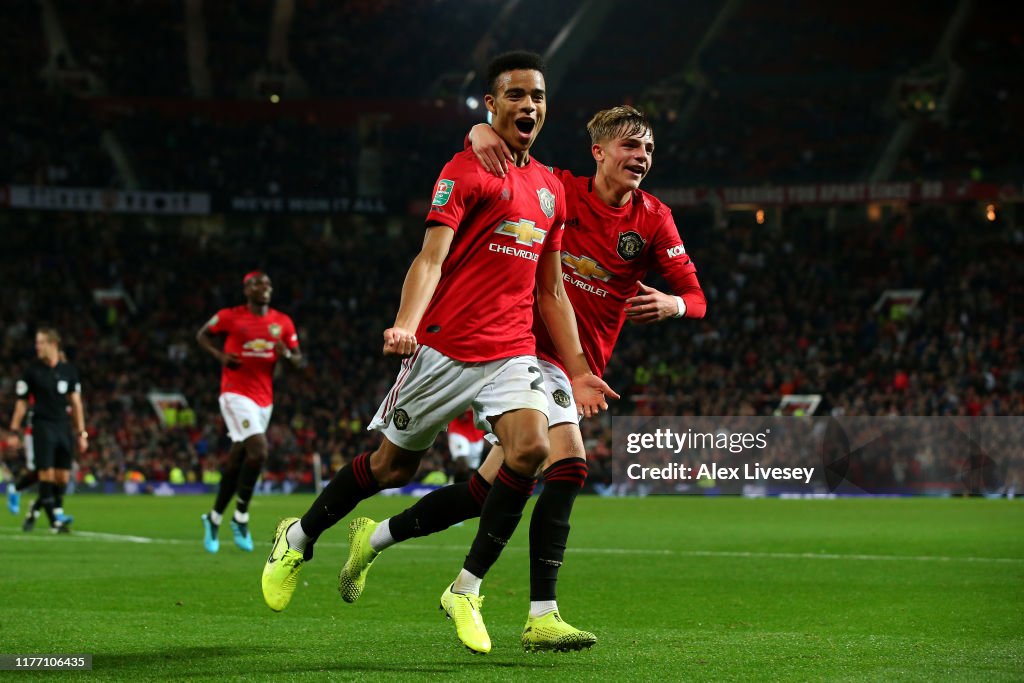 Manchester United v Rochdale AFC - Carabao Cup Third Round