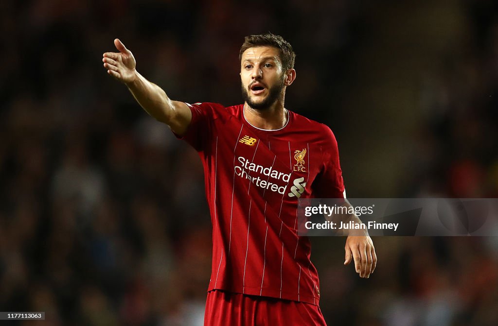 Milton Keynes Dons v Liverpool FC - Carabao Cup Third Round