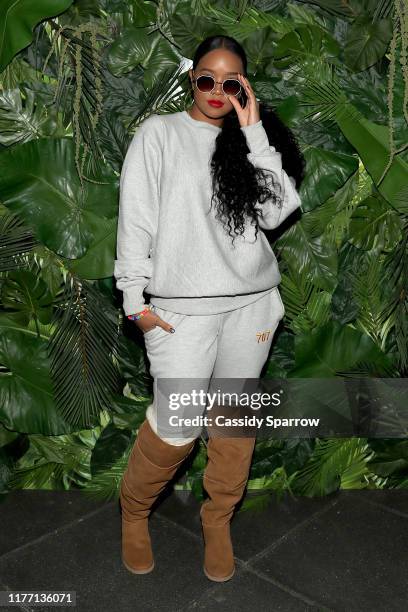 Attends the UGG x ASOS Launch Dinner at Gramercy Terrace at The Gramercy Park Hotel on September 25, 2019 in New York City.