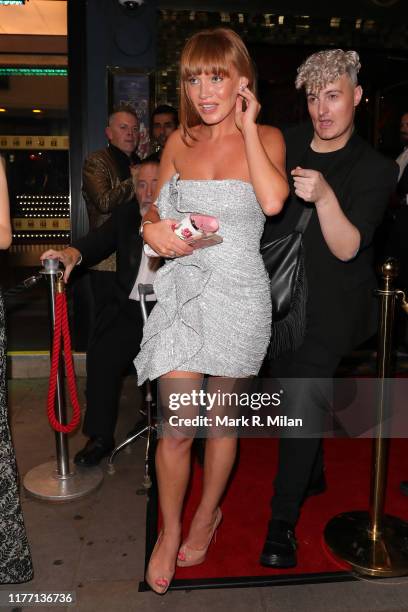 Summer Monteys-Fullam at Cafe De Paris on September 25, 2019 in London, England.