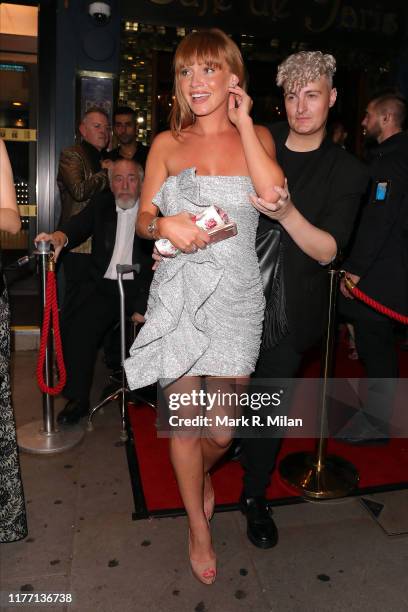 Summer Monteys-Fullam at Cafe De Paris on September 25, 2019 in London, England.