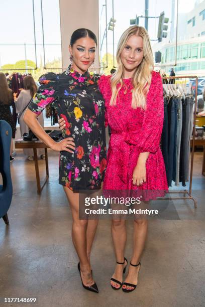 Jessica Szohr and Claire Holt attends 'Claire Holt and Jessica Szohr host Alive and Olivia shopping event benefitting St. Jude' at Alice + Olivia...