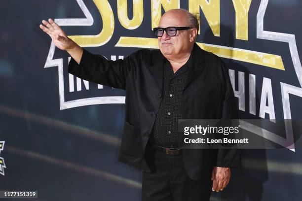 Danny DeVito attends the premiere of FX's "It's Always Sunny In Philadelphia" Season 14 at TCL Chinese 6 Theatres on September 24, 2019 in Hollywood,...
