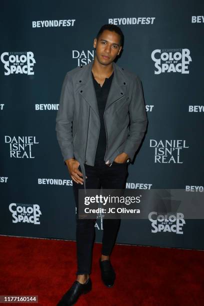 Elliot Knight attends the 2019 Beyond Fest opening night premieres of 'Color Out Of Space' and 'Daniel Isn't Real' at the Egyptian Theatre on...