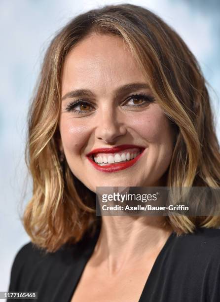 Natalie Portman attends the Premiere of FOX's "Lucy In The Sky" at Darryl Zanuck Theater at FOX Studios on September 25, 2019 in Los Angeles,...