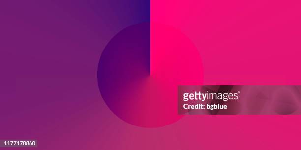 abstraktes design mit lila farbverlauf - trendiger hintergrund - magenta stock-grafiken, -clipart, -cartoons und -symbole