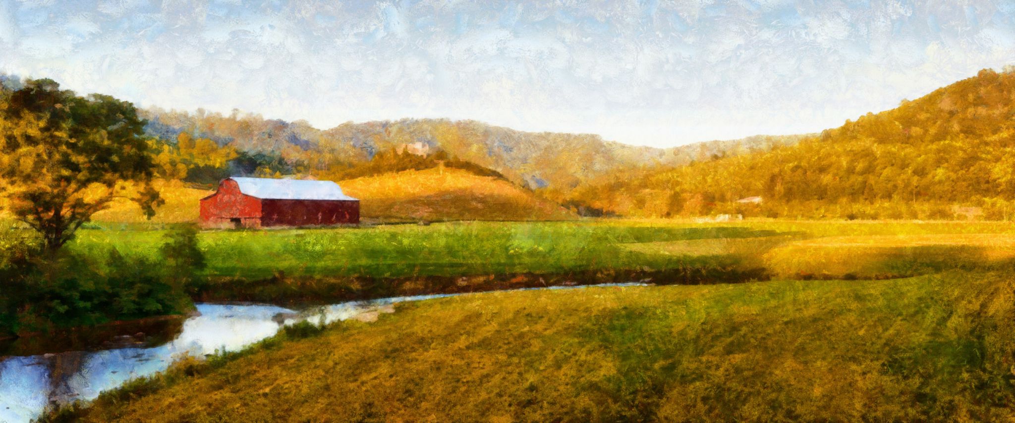 barn painting
