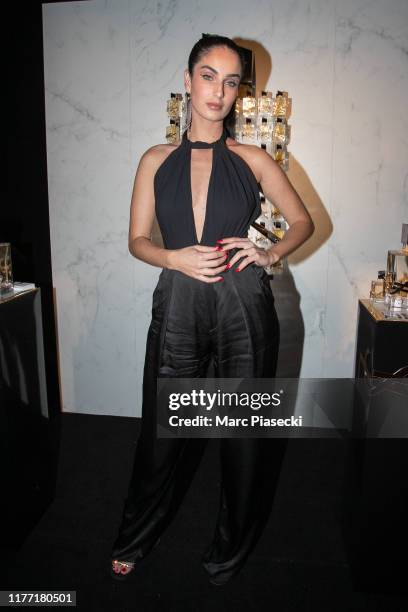 Fiona Zanetti attends the Yves Saint Laurent Beauty and Dua Lipa celebrating the launch of the new fragrance 'Libre' at Castel Club on September 25,...