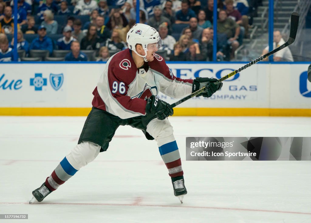 NHL: OCT 19 Avalanche at Lightning