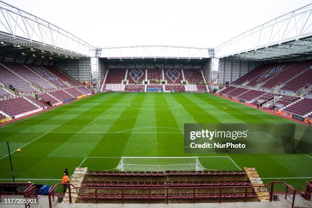 Tynecastle Park Edinburgh Photos and Premium High Res Pictures Getty