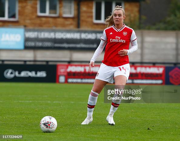 Jill Roord of Arsenal during FA WSL Continental Tyres Cup Group One ...