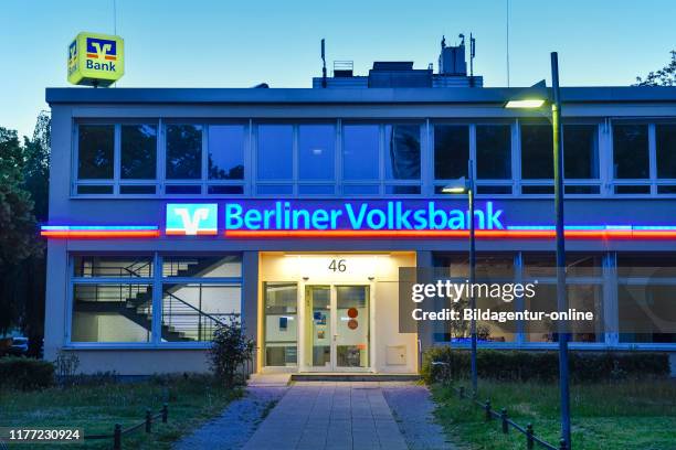 Berlin national bank, Schlossstrasse, Steglitz, Steglitz-Zehlendorf, Berlin, Germany, Berliner Volksbank, Germany.