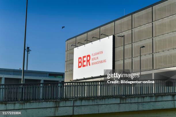 Multi-storey car park, airport of Berlin Brandenburg ''Willy Brandt'' REP., Brandenburg, Germany', Parkhaus, Flughafen Berlin Brandenburg ãWilly...