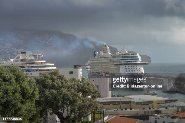 Pier, Funchal, Madeira, Portugal, Schiffsanleger.