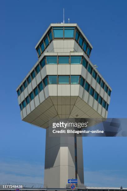 Tower, airport Tegel, Reinickendorf, Berlin, Germany.