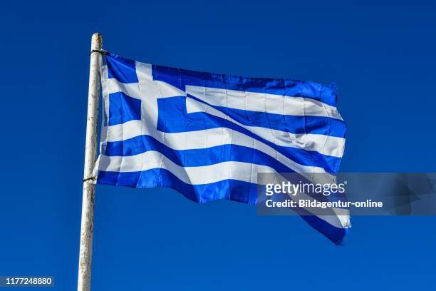 158 Griechenland Flagge Stock Photos, High-Res Pictures, and Images - Getty  Images