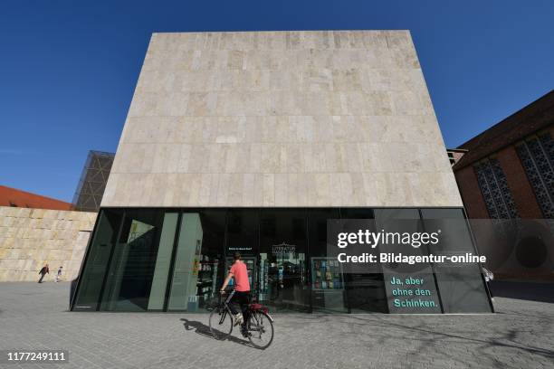 Jewish museum, Juedisches Zentrum, Sankt-Jakobs-Platz, Munich, Bavaria, Germany.